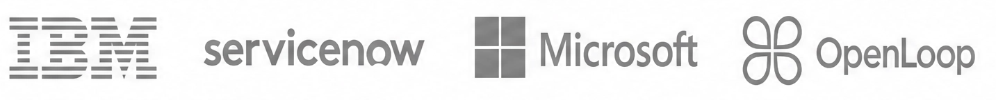 IBM, ServiceNow, Microsoft, OpenLoop